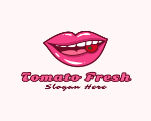 Tomato Woman Lips logo