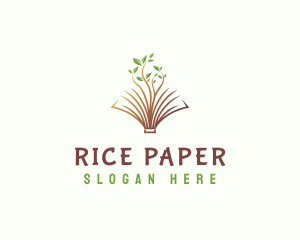 Book Tree Planting logo design