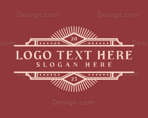 Antique Luxury Label Logo