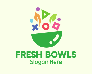 Symbol Shapes Bowl logo design