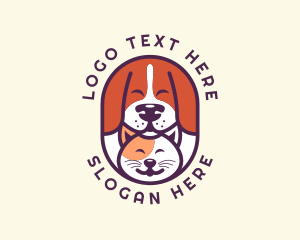 Animal Dog Cat logo design