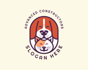 Animal Dog Cat logo design