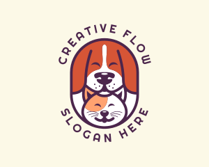 Animal Dog Cat logo design