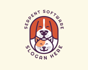 Animal Dog Cat logo design