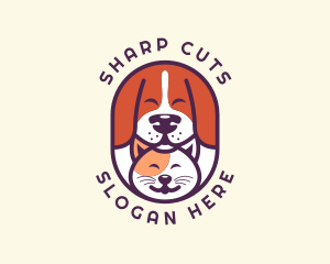 Animal Dog Cat logo design