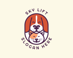 Animal Dog Cat logo design