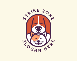 Animal Dog Cat logo design