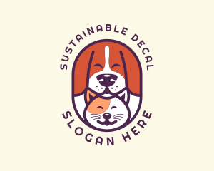 Animal Dog Cat logo design