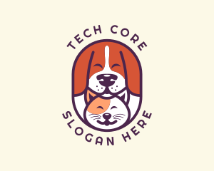 Animal Dog Cat logo design