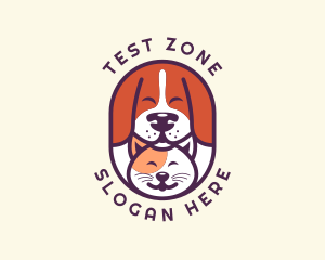 Animal Dog Cat logo design