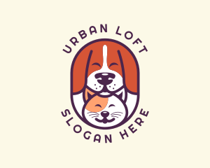 Animal Dog Cat logo design