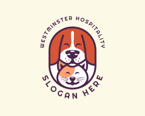 Animal Dog Cat logo design