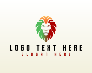 Animal Rasta Lion logo