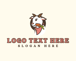 Goat Carrot Horn  Logo