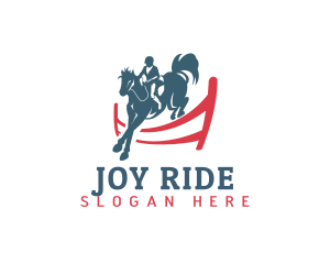 Show Jumping Sporting Event logo design