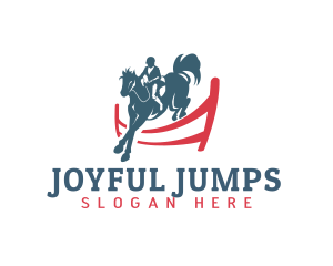 Show Jumping Sporting Event logo design