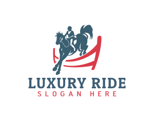 Show Jumping Sporting Event logo design