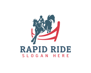 Show Jumping Sporting Event logo design