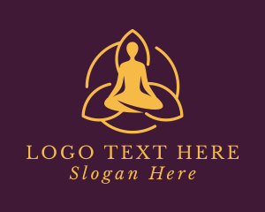 Yoga Meditation Chakra logo