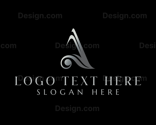 Elegant Boutique Letter A Logo