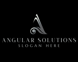 Elegant Boutique Letter A logo design