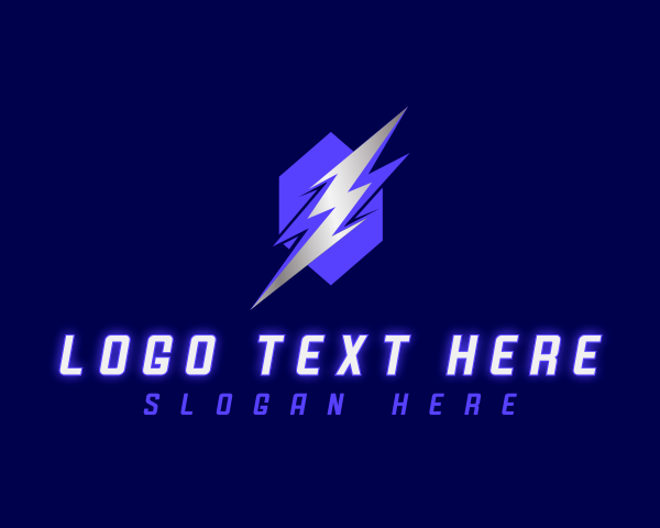 Thunder logo example 4