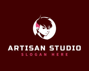 Anime Manga Studio logo design