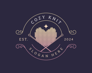 Heart Knitting Crochet logo