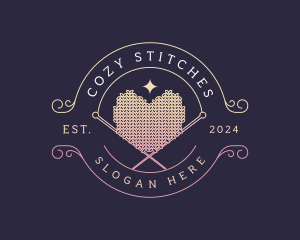 Heart Knitting Crochet logo