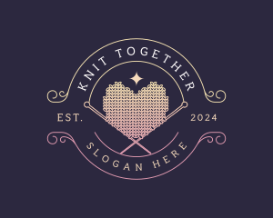 Heart Knitting Crochet logo