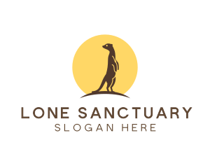 Meerkat Nature Sanctuary logo design