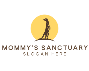 Meerkat Nature Sanctuary logo design