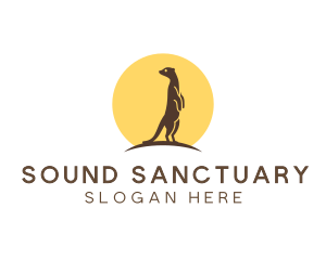 Meerkat Nature Sanctuary logo design