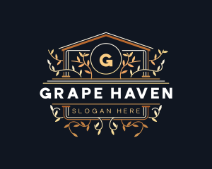 Luxury Floral Vineyard logo