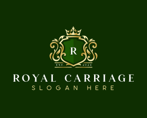 Royal Crown Crest logo design