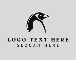 Wildlife - Penguin Zoo Wildlife logo design