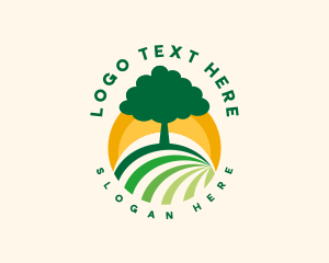 Farm Field Tree logo