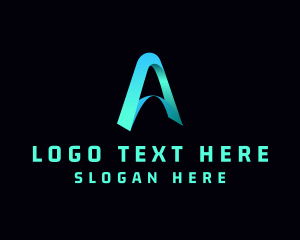 Tech Company Letter A  logo