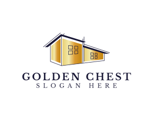 Golden Realty House  logo design