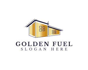 Golden Realty House  logo design