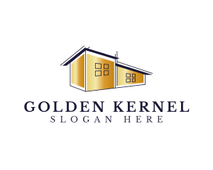 Golden Realty House  logo design