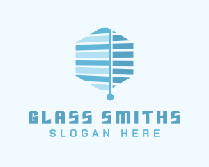 Blue Window Blinds logo