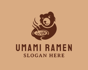 Hot Ramen Bear logo