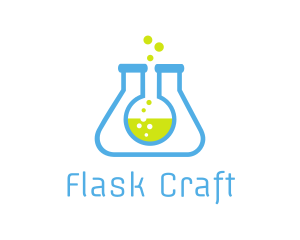 Science Lab Flasks logo