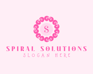 Spiral Clouds Beauty logo design