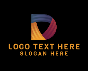 Photojournalist - Generic Startup Business Letter D logo design