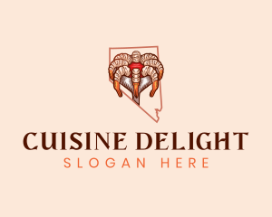 Nevada Cuisine Delicacy logo design