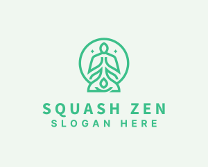 Meditate Yoga Wellness logo design