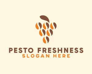 Coffee Bean Plant logo design