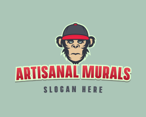 Urban Monkey Cap logo design